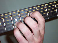Guitar Chord Gmaj7b5 Voicing 3
