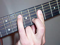 Guitar Chord Gsus2 Voicing 3