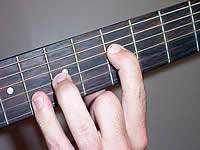Guitar Chord Gsus4 Voicing 3