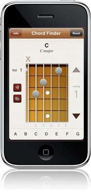 Chord Finder iPhone app